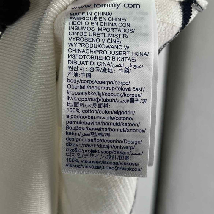 Size XXL TOMMY HILFIGER White Sweater