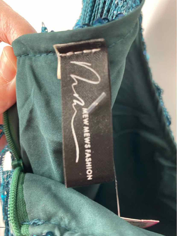 Size L Teal Dress