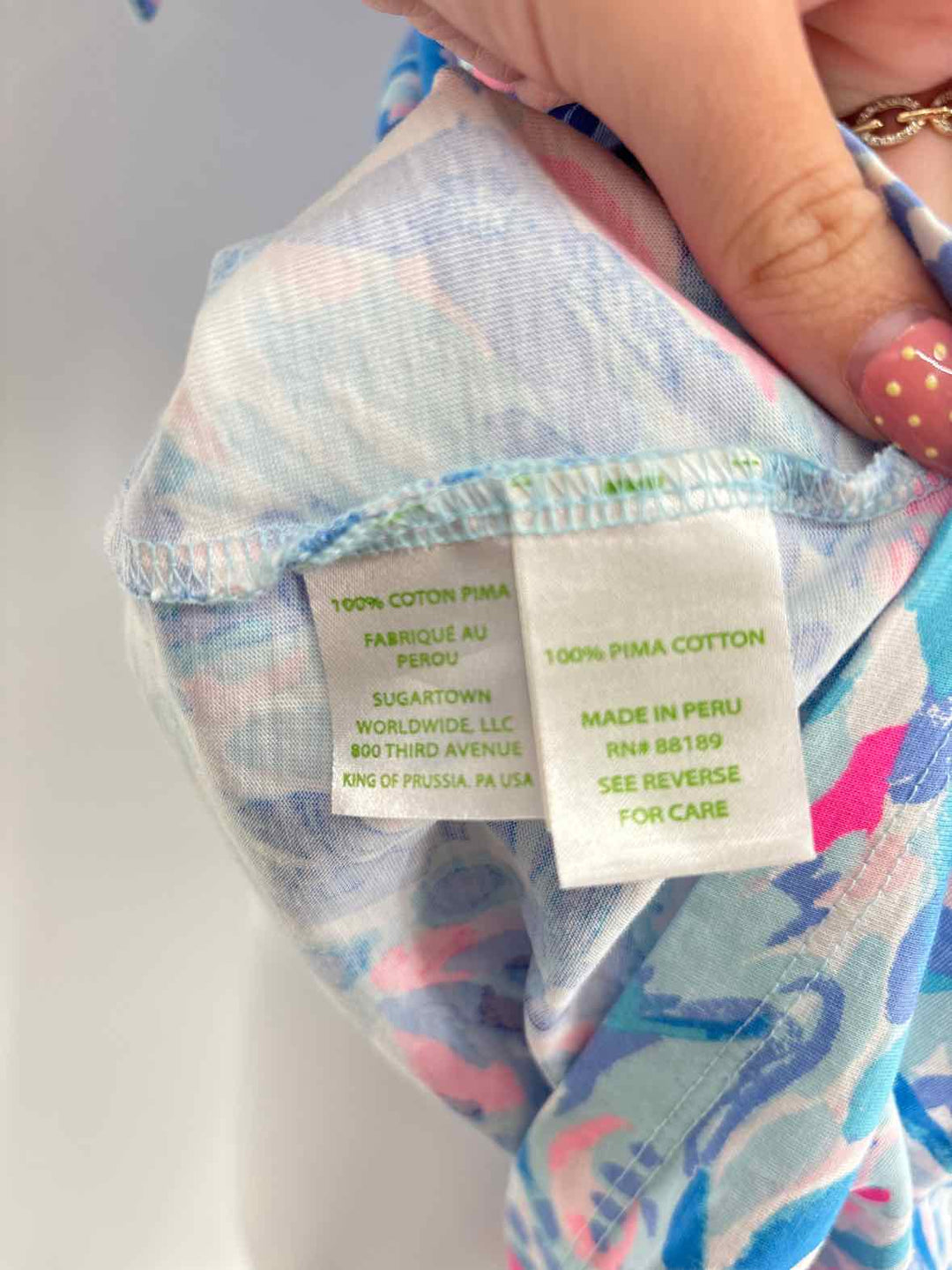 Size M Lilly Pulitzer Blue Dress