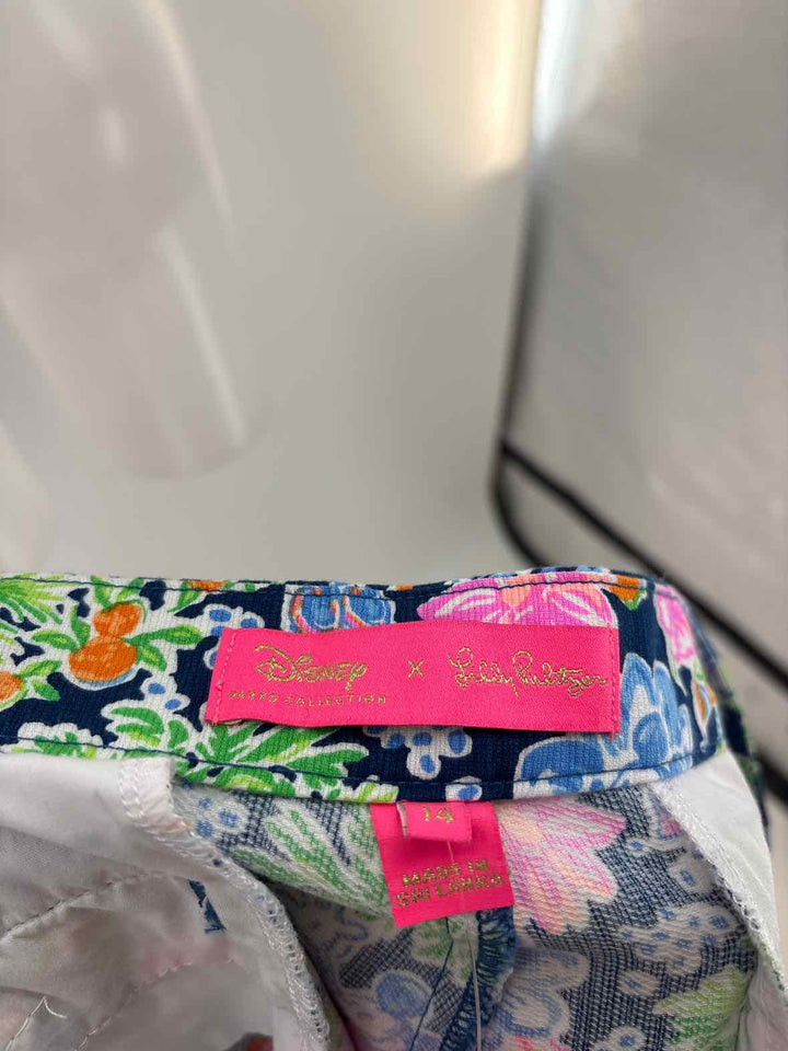 Size 14 Lilly Pulitzer Multi-Color Shorts
