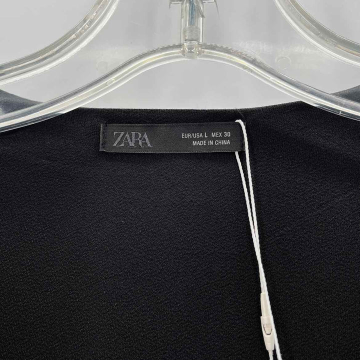 Size L ZARA Black Dress