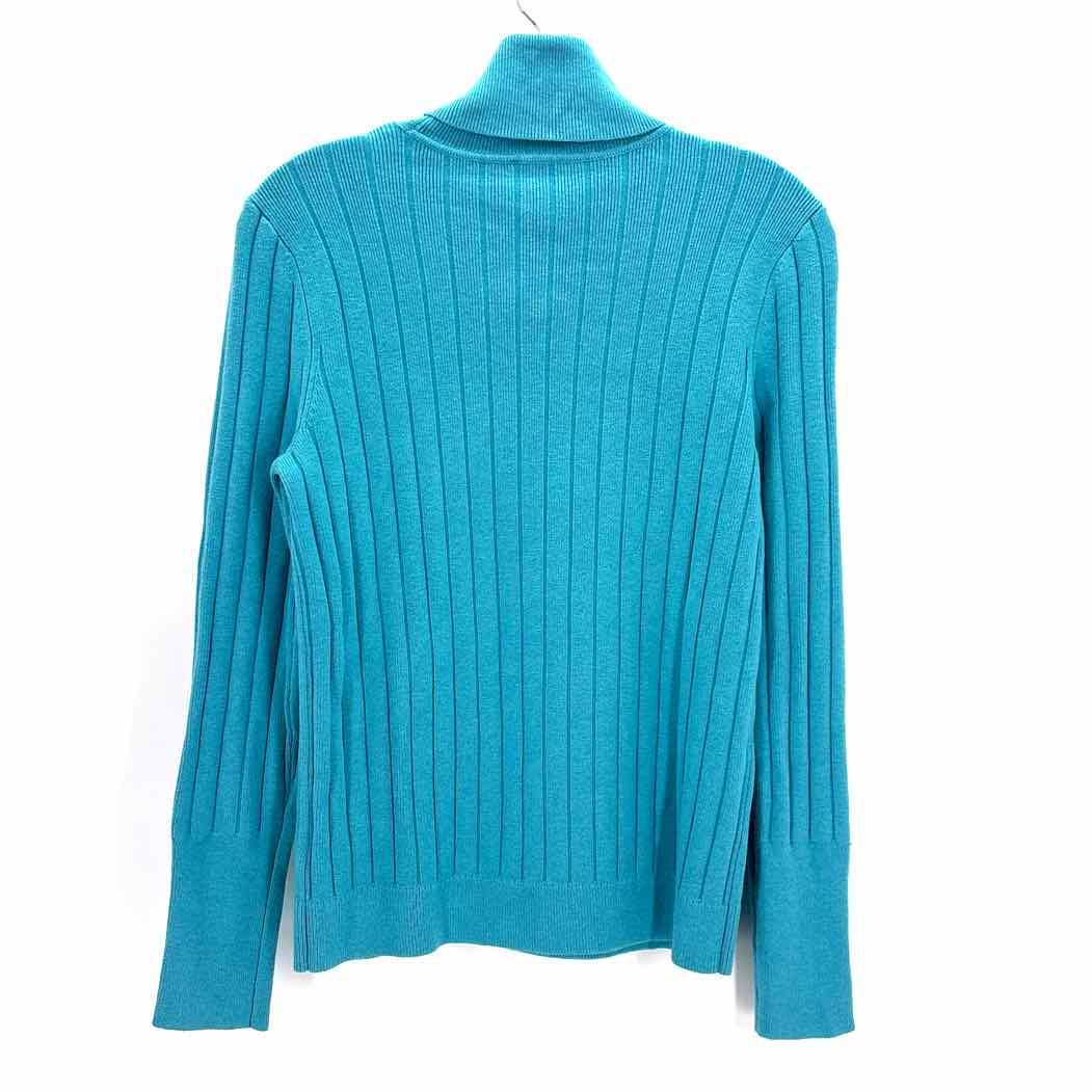 Size M Talbots Teal Sweater