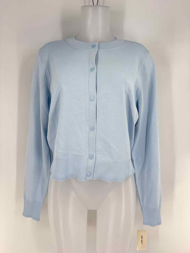 Size L ON 34TH Blue Sweater