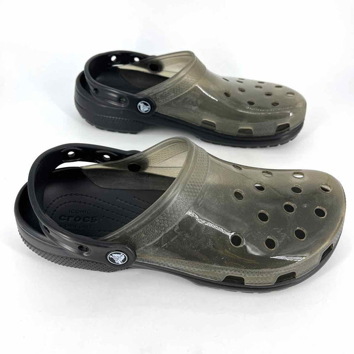 Shoe Size 10 Crocs Black Flats