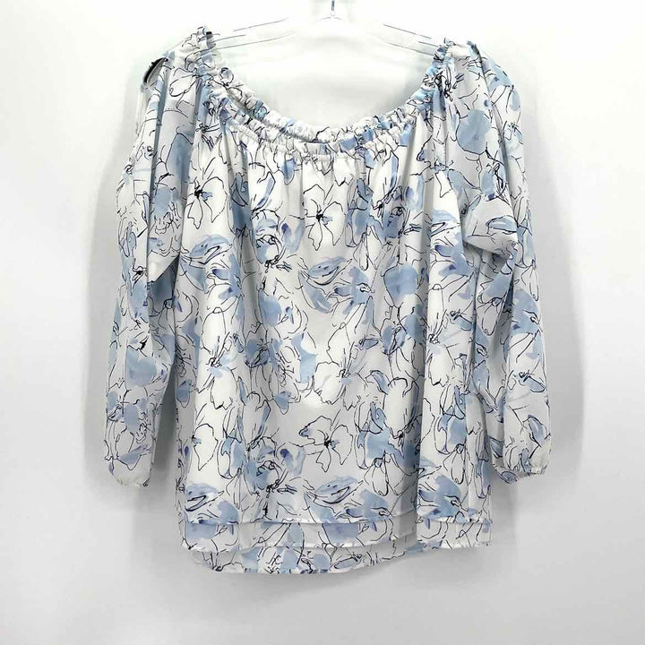 Size M Sanctuary Blue Print Shirt