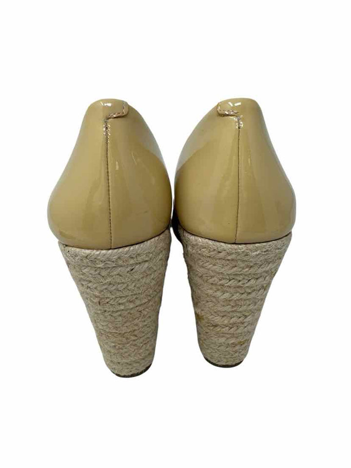Shoe Size 8 Vince Camuto Beige PATENT Pumps