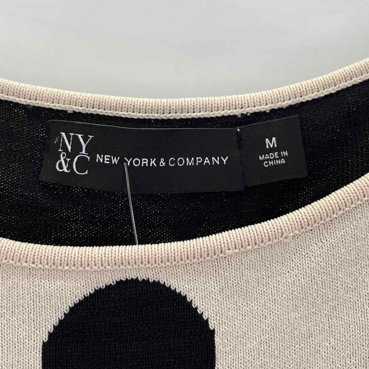 Size M NY & CO Multi-Color Knit Dress