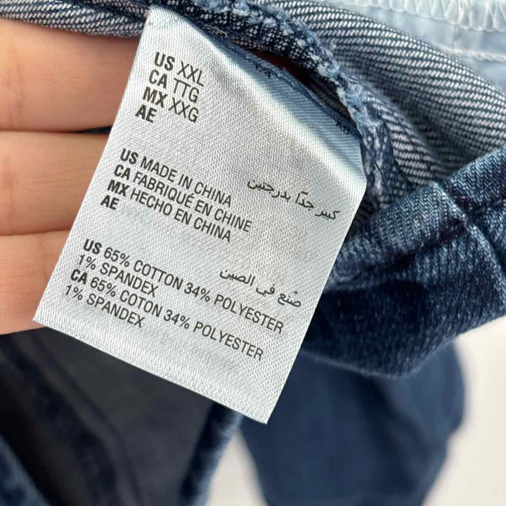Size XL INC Navy Denim Jacket