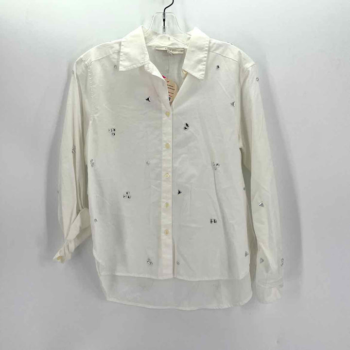 Size S LOFT White Shirt