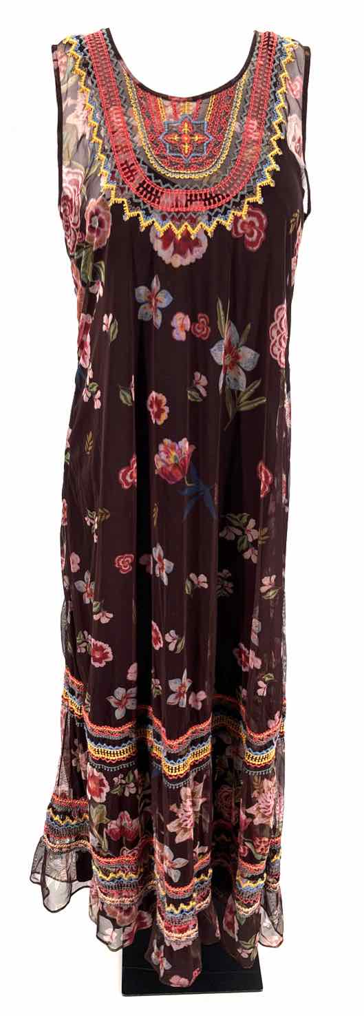 Size S Johnny Was Brown Dress