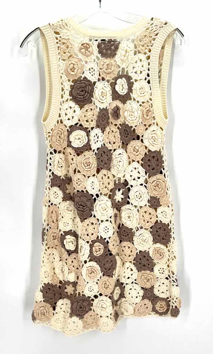 Size S ZARA Ivory Knit Dress