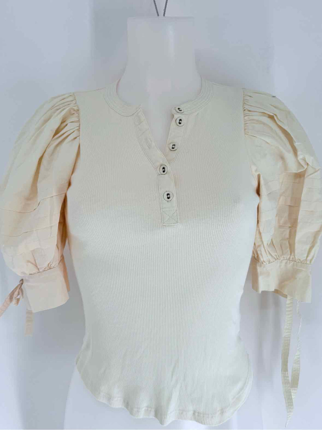 Size S Ulla Johnson Ivory Shirt