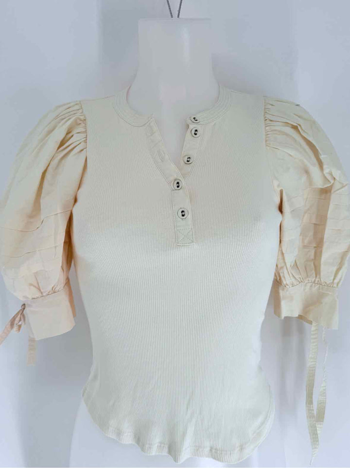 Size S Ulla Johnson Ivory Shirt