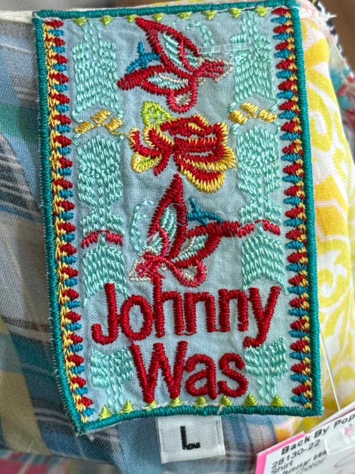 Size L Johnny Was Multi-Color Shirt
