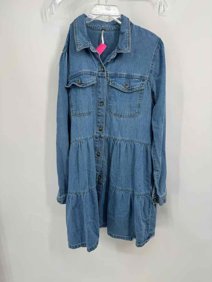 Size XL FREE PEOPLE Denim Dress