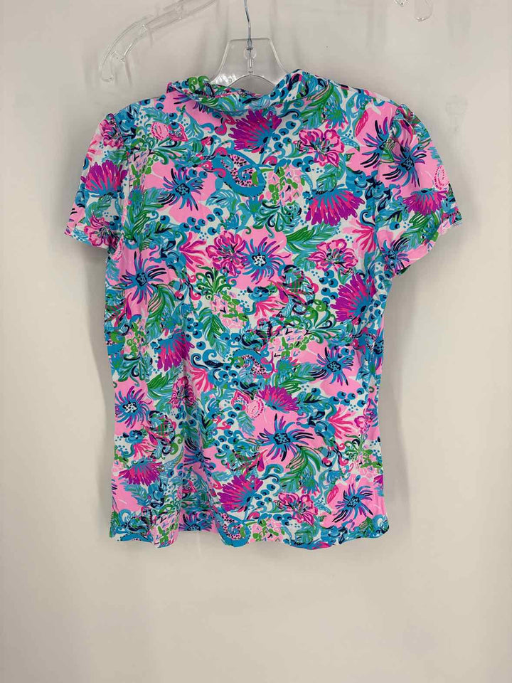 Size L Lilly Pulitzer Multi-Color Shirt