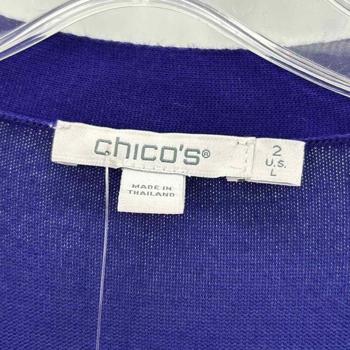 Size L Chico's Purple Sweater