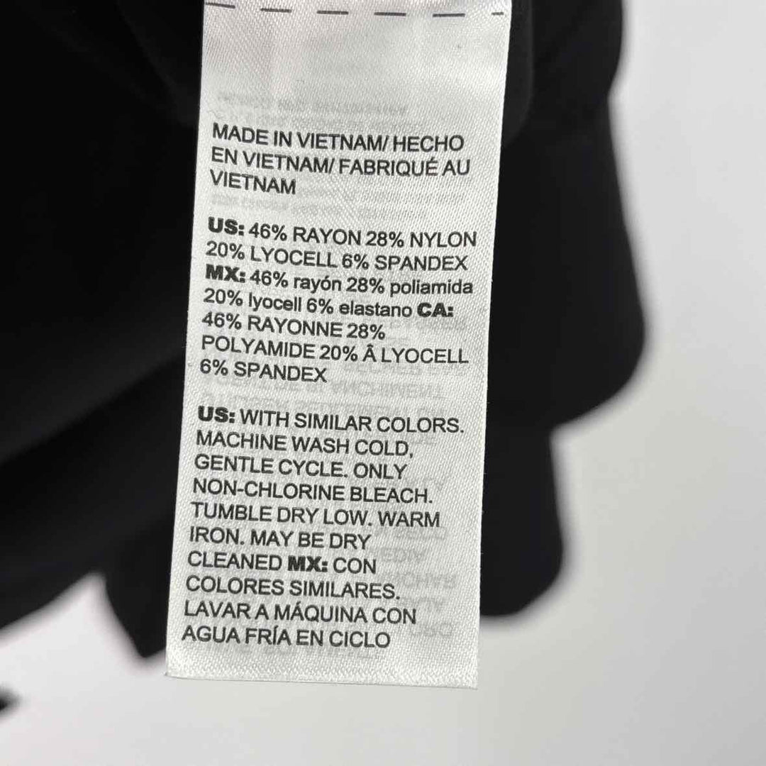 Size L Chico's Black Shirt