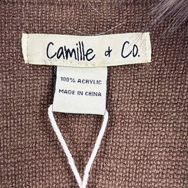 Size L CAMILLE &amp; CO Brown Sweater