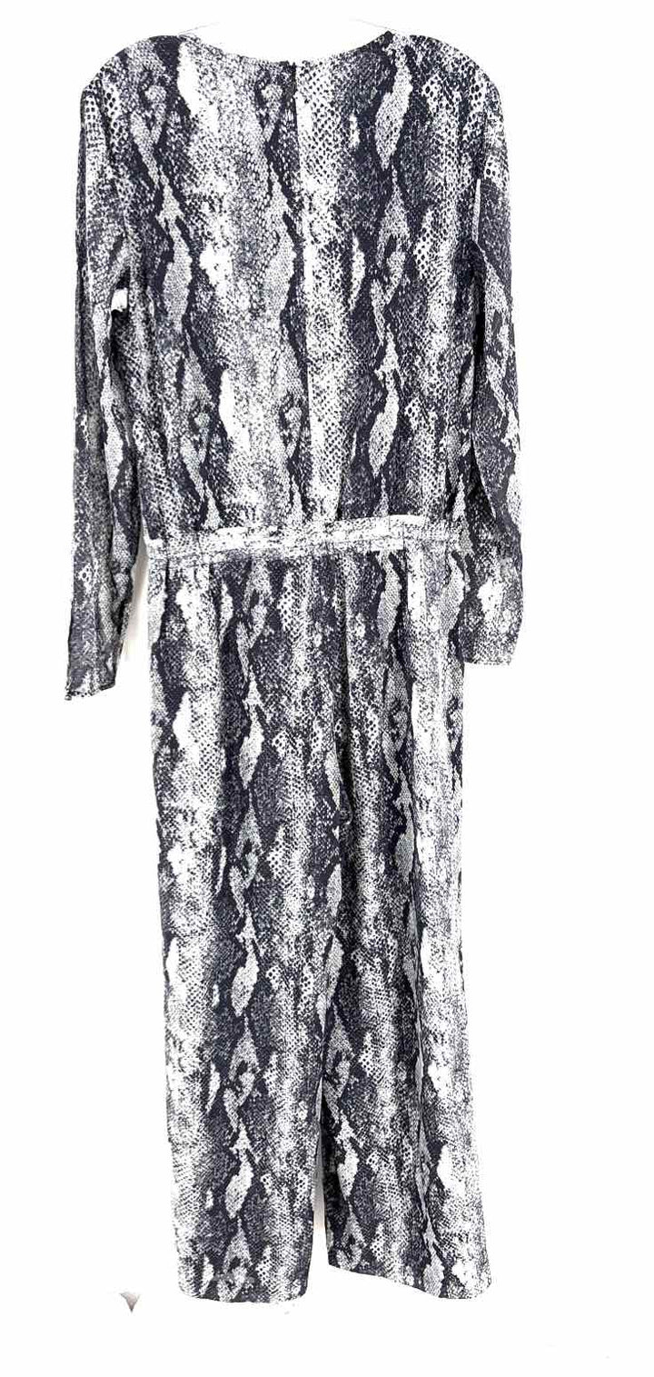 Size 8 ST JOHN Navy Print Romper