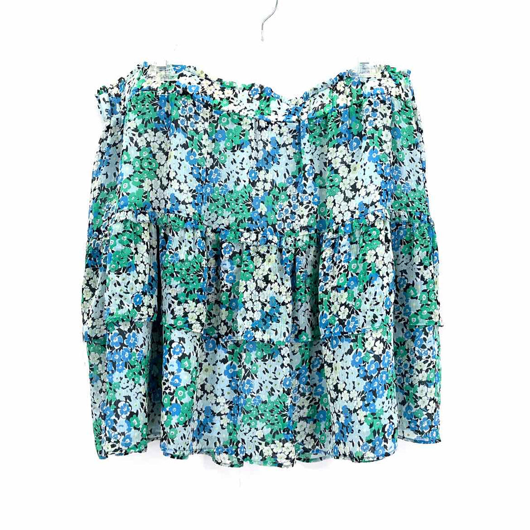 Size XL Ann Taylor Green Skirt