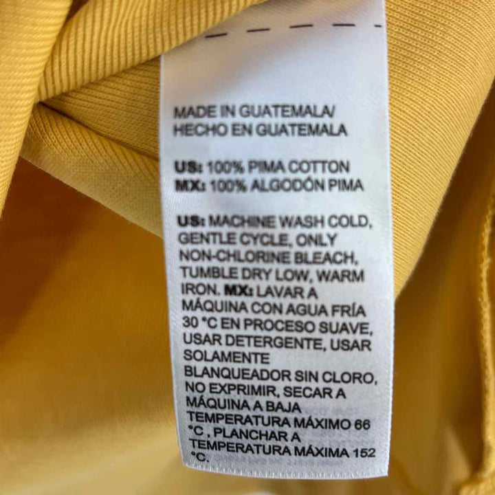 Size L Chico's Mustard Cotton Shirt