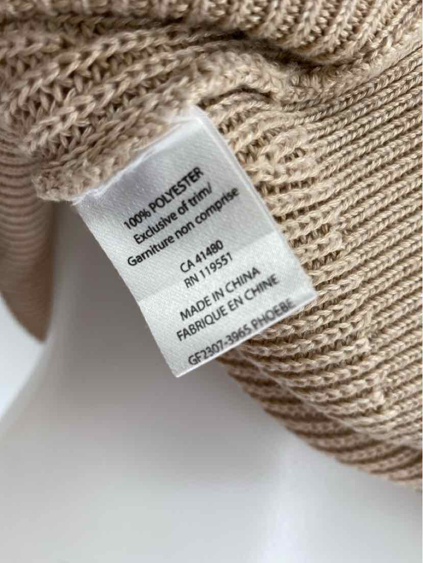 Size M GENTLE FAWN Beige Knit Sweater