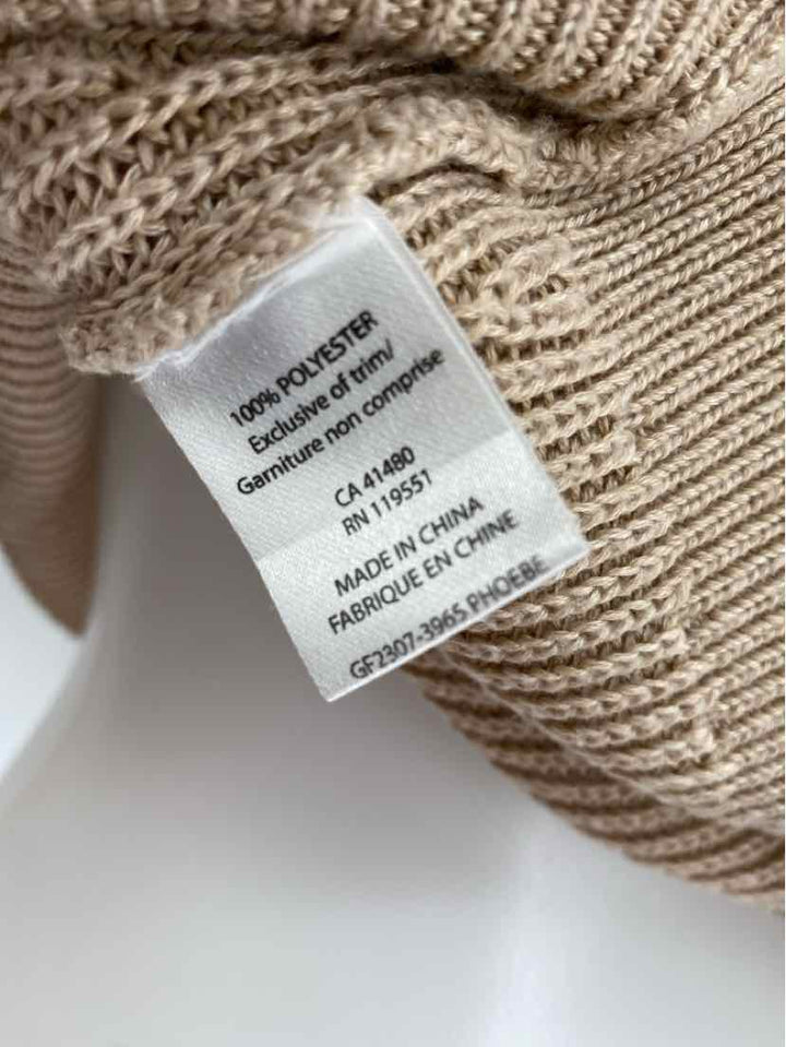 Size M GENTLE FAWN Beige Knit Sweater