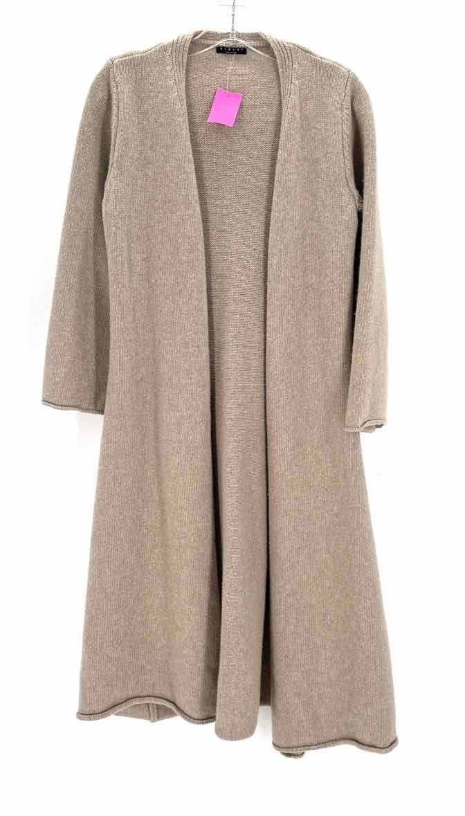 Size S SISLEY Tan Knit Sweater