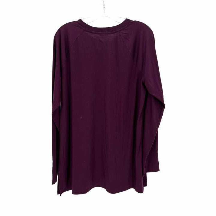 Size XL Tek Gear Plum Shirt