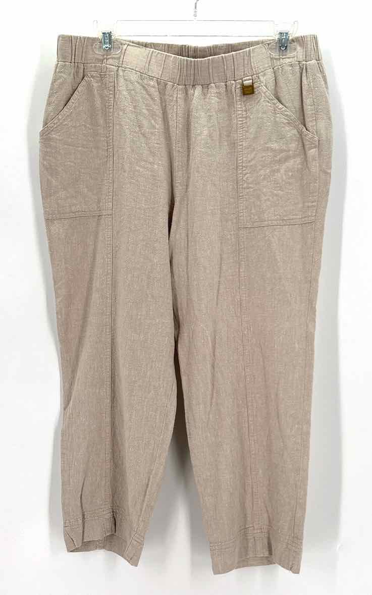 Size M ELLEN TRACY Tan Pants