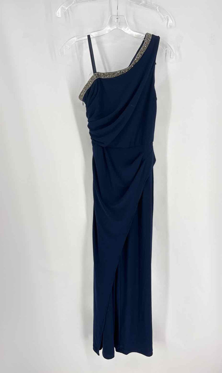 Size 2 Adrianna Papell Navy Dress