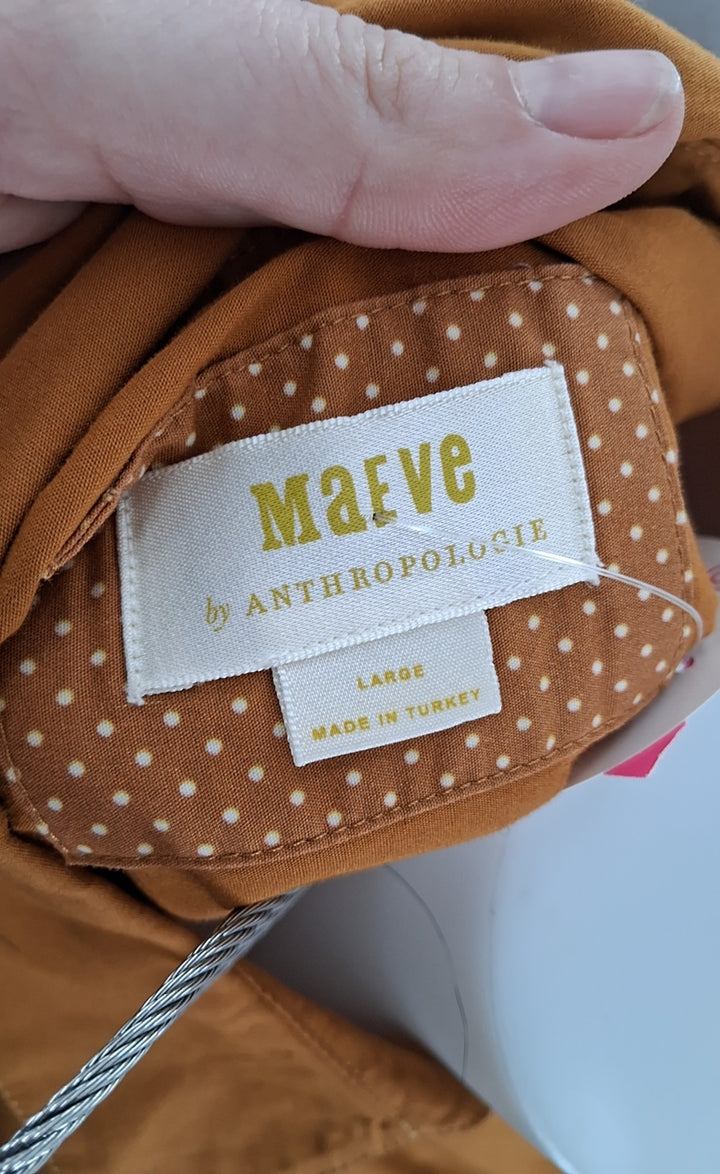 Size L MAEVE Brown Dress
