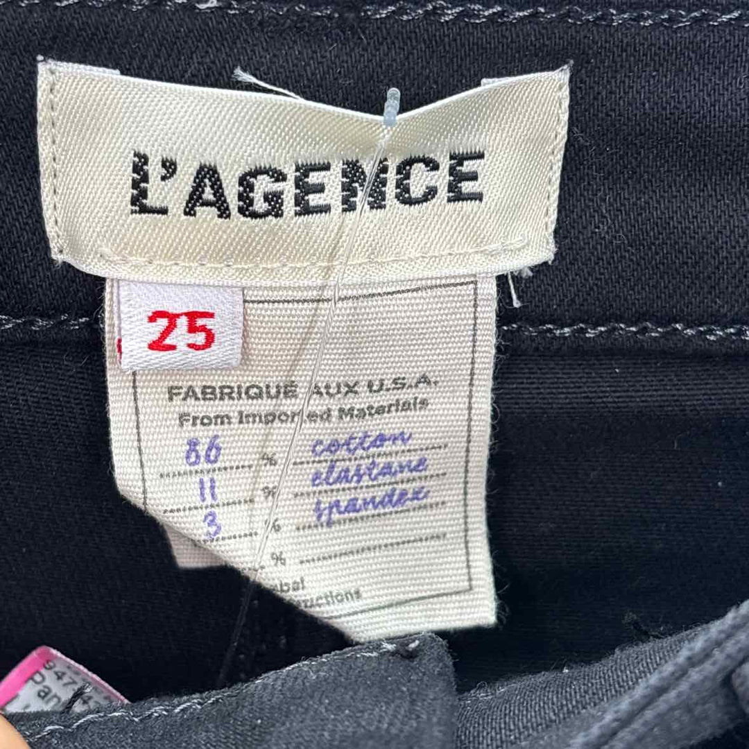 Size 25 L'AGENCE Black Pants