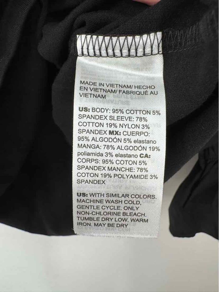 Size L Chico's Black Shirt