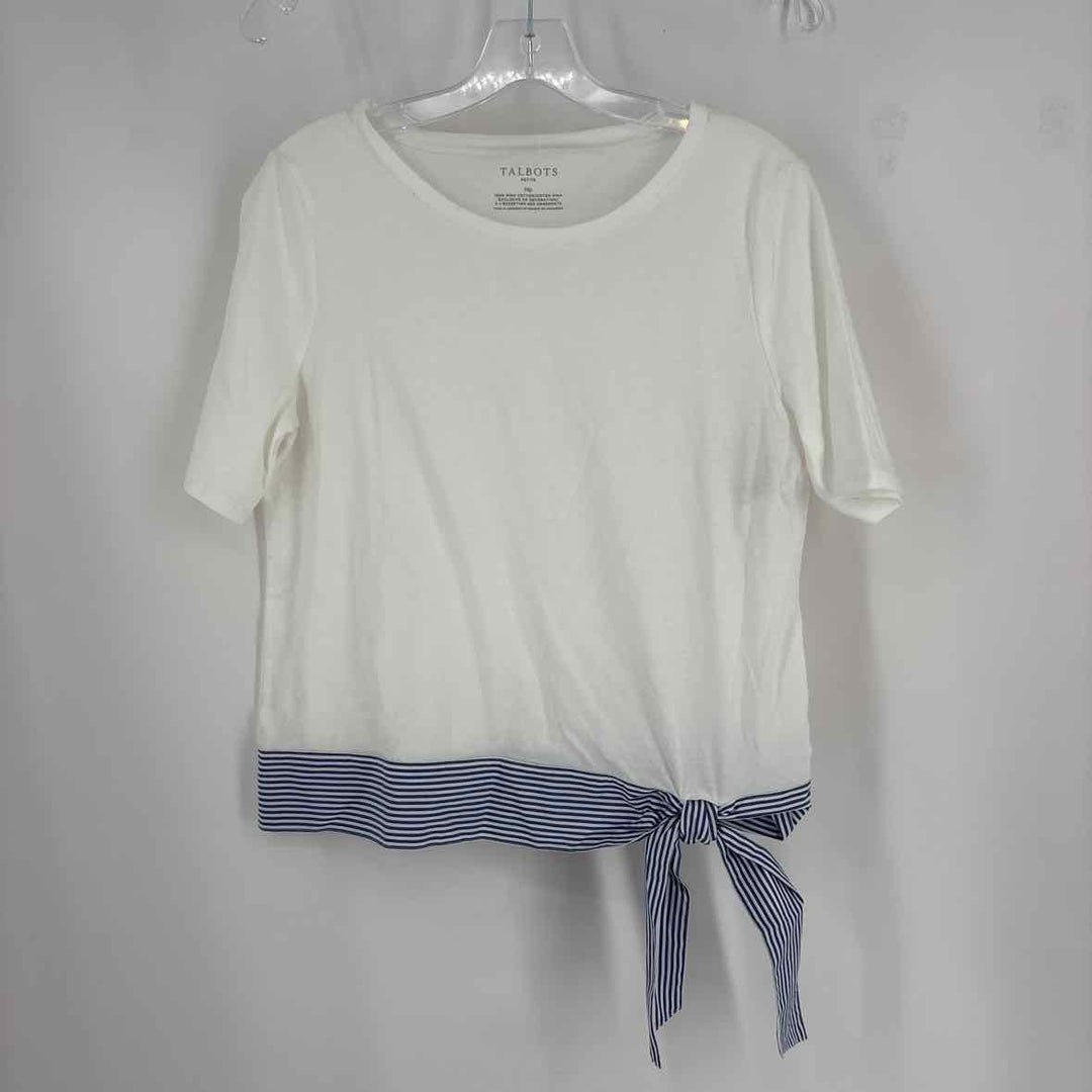 Size M Talbots White Shirt