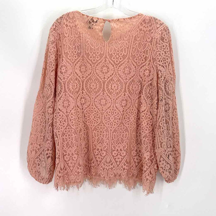 Size XL WORTHINGTON Blue Lace Shirt