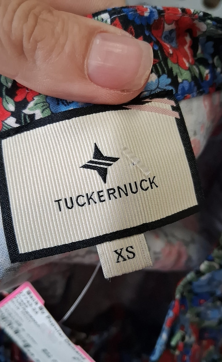 Size S TUCKERNUCK Blue Print Dress