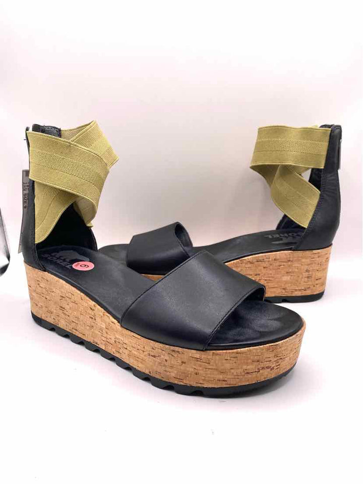 Shoe Size 9 Sorel Black Sandals