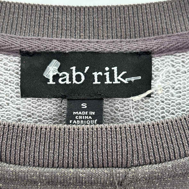 Size S FABRIK Gray Sweater