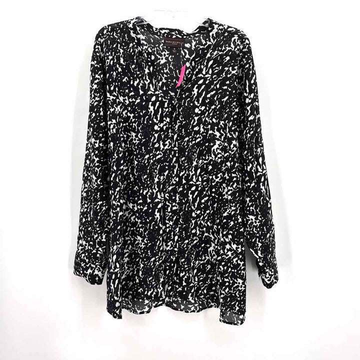 Size 3X DANA BUCHMAN Black Shirt