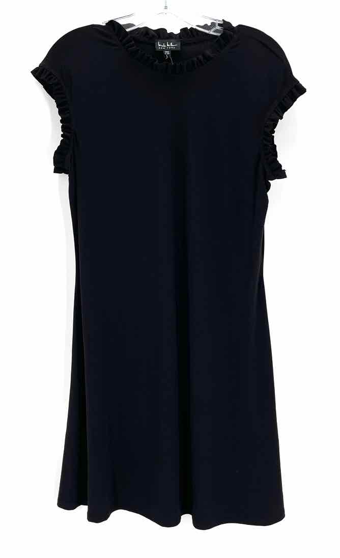 Size L NICOLE MILLER Black Dress