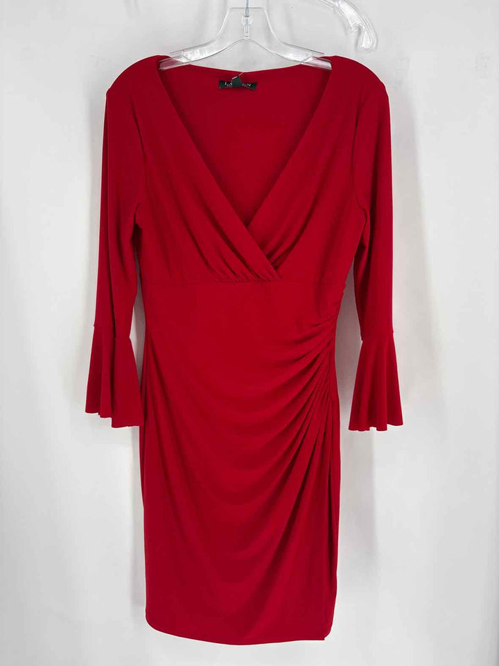 Size 10 RALPH LAUREN Red Dress