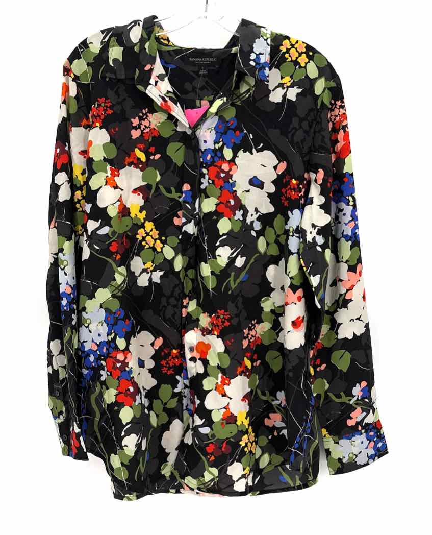 Size L Banana Republic Black Shirt