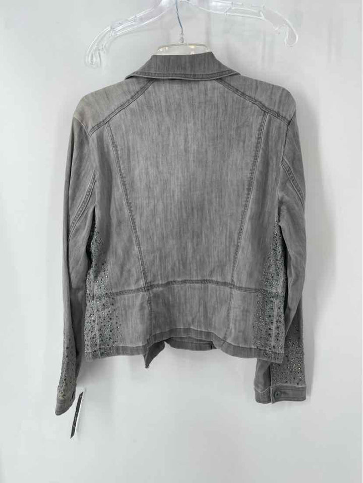 Size L INC Gray Jacket