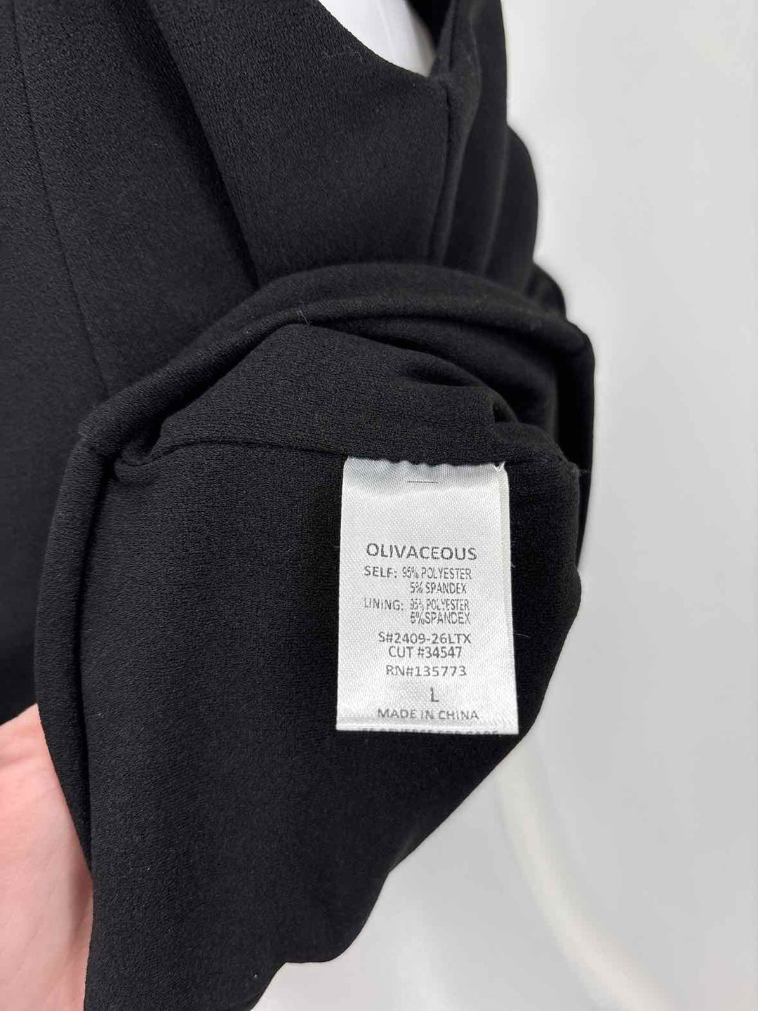 Size L Black Shirt