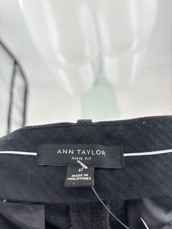 Size 6 Ann Taylor Gray Pants