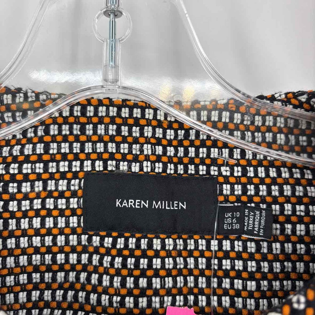 Size 6 KAREN MILLEN Black Blazer