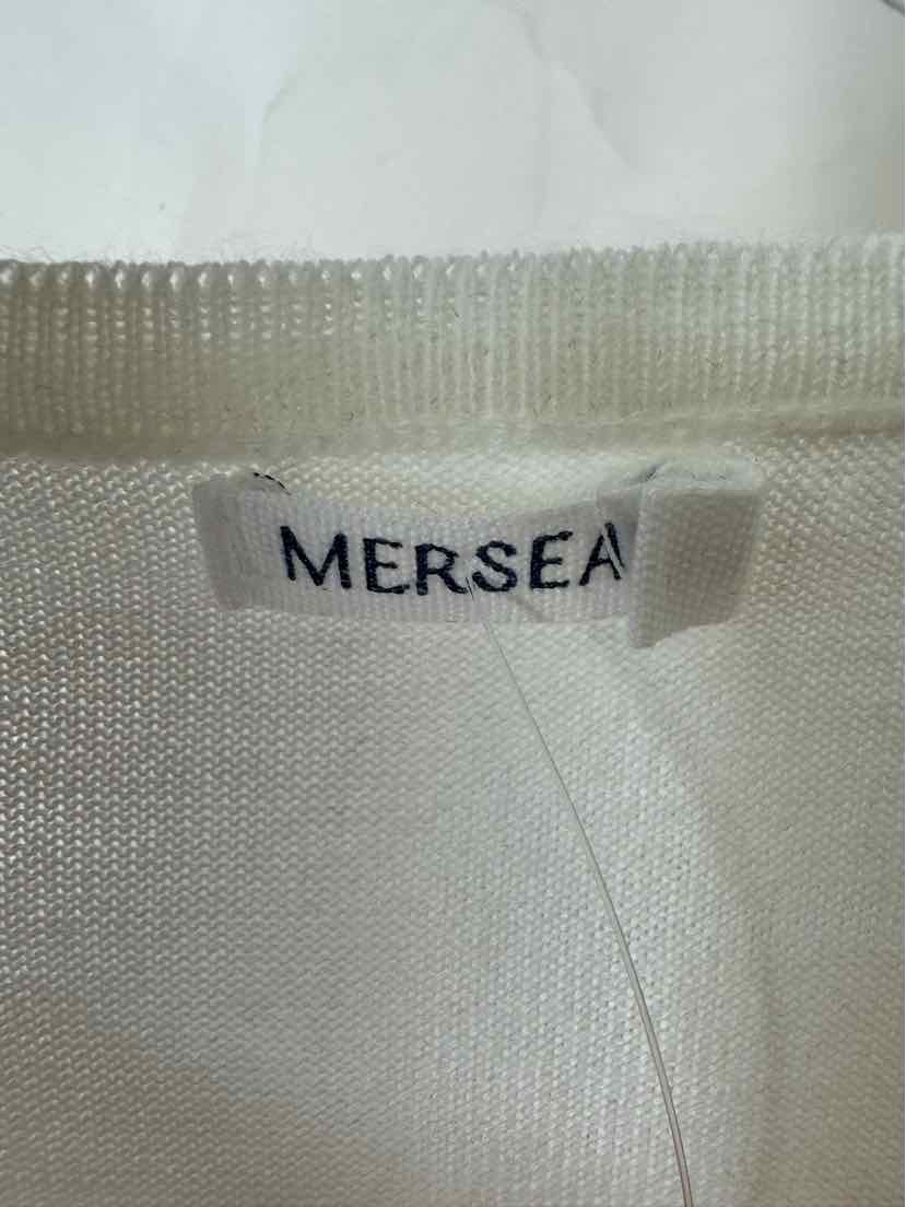 Size One Size MERSEA White Sweater