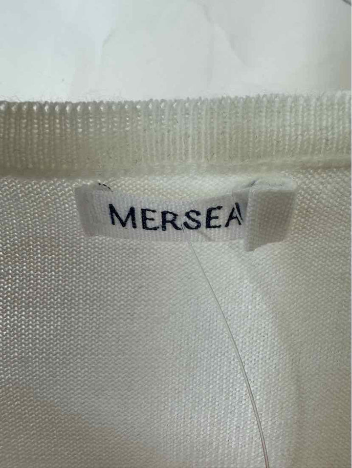 Size One Size MERSEA White Sweater